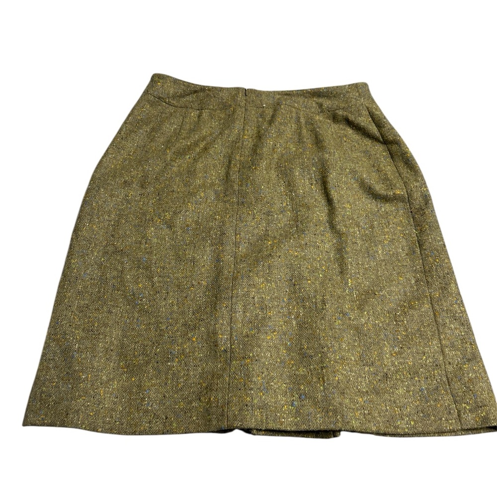 NWT Jones New York Vintage 100% Wool Labyrinth Skirt